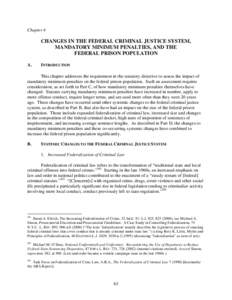 Report to Congress: Mandatory Minimum Penalties in the Federal Criminal Justice System - Chapter 4 (October 2011)