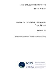 Manual for the International Bottom Trawl Surveys