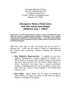 Microsoft Word - Notary changes document.rev.doc