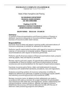 Investment / Institutional investors / Finance / Chartered Property Casualty Underwriter / Generally accepted accounting principles / Types of insurance / Oklahoma Insurance Commissioner / Russell Jan Pinney / Insurance / Financial institutions / Financial economics