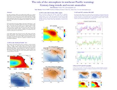 Physical oceanography / Oceanography / Aquatic ecology / Sea surface temperature / Tropical meteorology / Pacific decadal oscillation / Tropical Atlantic SST Dipole