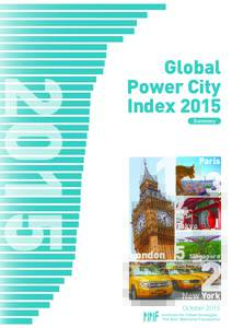 2015  Global Power City Index 2015 Summary