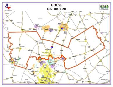 HOUSE  DISTRICT 20 Texas Legislature