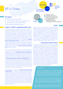 EUR 2.0bn  EIF in Turkey Guarantees & Securitisation