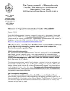 The Commonwealth of Massachusetts Executive Office of Health and Human Services Department of Public Health 250 Washington Street, Boston, MA[removed]DEVAL L. PATRICK GOVERNOR