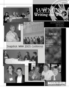 ®  www.womenwritingthewest.org Volume XII, Issue 3 Winter[removed]