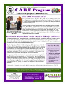 CARE Feb07 Program Highlights