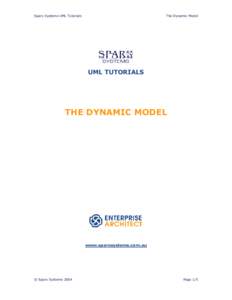 Sparx Systems UML Tutorials  The Dynamic Model UML TUTORIALS