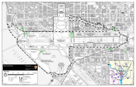 National Mall Plan, Base Map