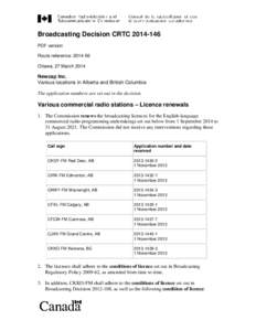 Telecom Decision CRTC[removed] <H1>