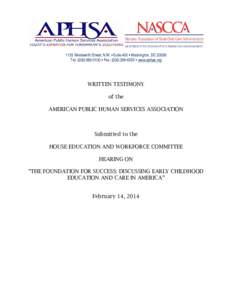 Chairman McDermott, Ranking Member Linder, honorable members of the Income Security and Family Support Subcommittee of the House Committee on Ways and Means; thank you for your interest in the status of the nation’s sa