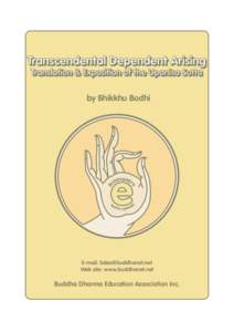 Transcendental Transcendental Dependent Dependent Arising Arising Translation Translation &