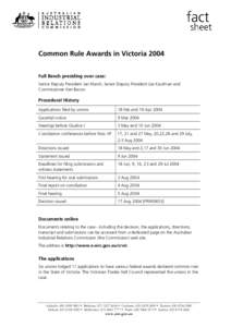 Microsoft Word - Common rule facts 2004_08_17.doc
