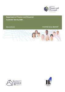 Department of Finance and Personnel Customer Survey 2009 Government  STATISTICAL REPORT