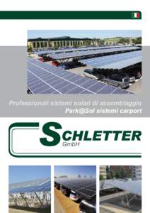 Fonte: juwi AG  Professionali sistemi solari di assemblaggio Park@Sol sistemi carport  ag