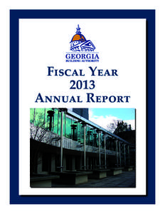 Fiscal Year 2013 Annual Report Georgia Building Authority