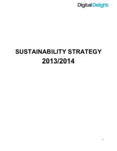 SUSTAINABILITY STRATEGY