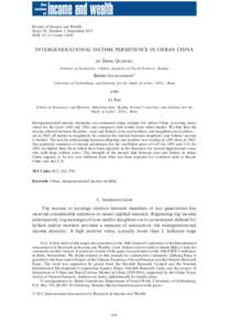 bs_bs_banner  Review of Income and Wealth Series 59, Number 3, September 2013 DOI: roiw.12034