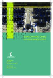 Environment Homeowners Guide to onsite sewage systems KITSAP PUBLIC HEALTH DISTRICT