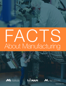 FACTS About Manufacturing November 2012  Introduction to the 9th Edition of