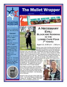 The Mullet Wrapper August 2013 August  Blockade Running