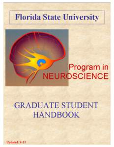 Neuroscience Graduate Student Handbook  Florida State University Program in NEUROSCIENCE