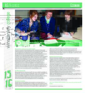 winstanley college  AS/A-levels German