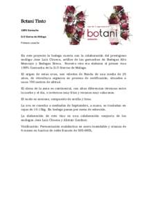 Microsoft Word - Botani Tinto