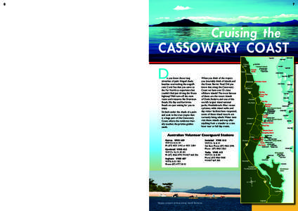 Cruising Cassowary Coast Map na