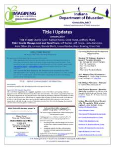 United States / Title III / Compliance requirements / Administration of federal assistance in the United States