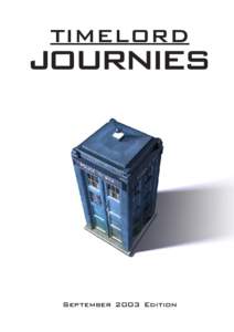 Fiction / Statistic / Regeneration / TARDIS / Doctor / Master / Companion / Time Lords / Games / Doctor Who