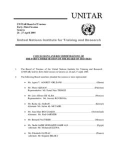 UNOSAT / CIFAL / United Nations Office at Geneva / United Nations System / Pollutant Release and Transfer Register / United Nations Headquarters / United Nations / UNESCO / United Nations Institute for Training and Research
