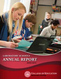 laboratory schools  ANNUAL REPORT[removed]  Introduction