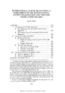 Business / Food and drink / Social economy / International Coffee Agreement / Fairtrade Labelling Organizations International / International Fairtrade Certification Mark / Fairtrade certification / International commodity agreement / Sustainable coffee / Fair trade / Coffee / International trade