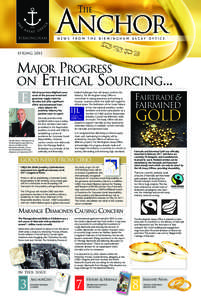 BIRMINGHAM  NEWS FROM THE BIRMINGHAM ASSAY OFFICE SPRING 2011