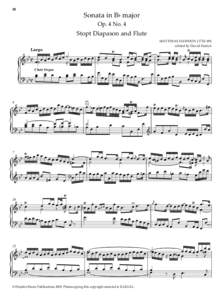 30  Sonata in Bb major Op. 4 No. 4  Stopt Diapason and Flute