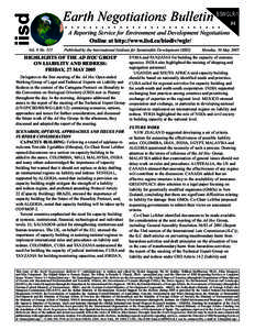 iisd Vol. 9 No. 315 COP-10 Earth Negotiations Bulletin BSWGLR-1 #4