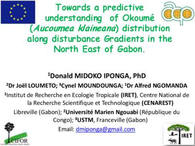 Biota / Africa / Ecology / Coat of arms of Gabon / Aucoumea klaineana / Burseraceae / Marien Ngouabi University
