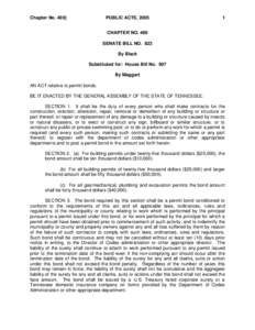 Little Miller Act / Sureties / Bond / Construction law