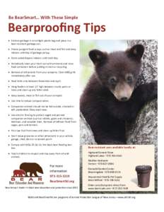 BG Lit - Bear Proofing Tipspub