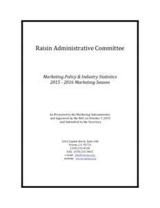 Raisin Administrative Committee