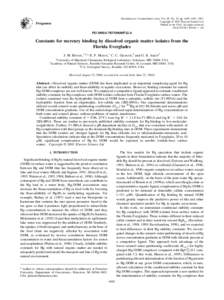 Solutions / Chlorides / Metal halides / Mercury / Solubility / Octanol / Acid dissociation constant / Chemistry / Mercury compounds / Equilibrium chemistry