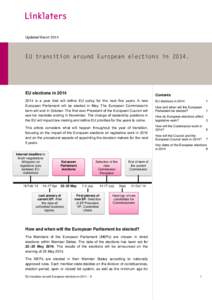 Updated March[removed]EU transition around European elections in[removed]EU elections in 2014
