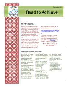 Microsoft Word - RTA September Newsletter.doc