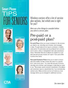 Smart Phone  Tips for Seniors