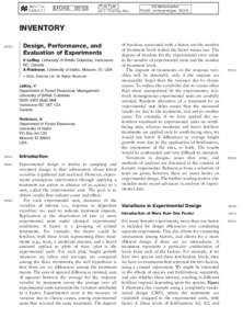 Scientific method / Restricted randomization / Analysis of variance / Randomized block design / Completely randomized design / Generalized randomized block design / Blocking / Repeated measures design / Randomization / Statistics / Design of experiments / Science