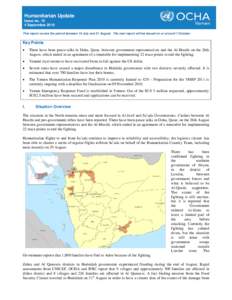 Microsoft Word - Humanitarian Update #10.doc