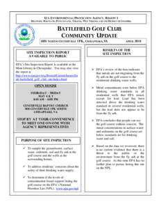 Battlefield Golf Club Community Update - April 2010