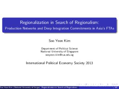 Association of Southeast Asian Nations / Regionalism / Regional integration / ASEAN Free Trade Area / Economic integration / International relations / International trade / Organizations associated with the Association of Southeast Asian Nations