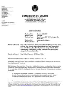 Members Rep. Kathy Richardson, Chairperson Rep. Ralph Ayres Rep. Ryan Dvorak Rep. Robert Kuzman Sen. Richard Bray, Vice-Chairperson